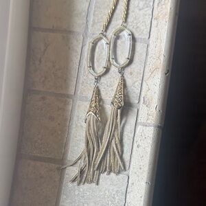 Kendra Scott Gold Tassel Neclace